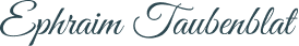 Ephraim Taubenblat