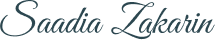 Saadia Zakarin